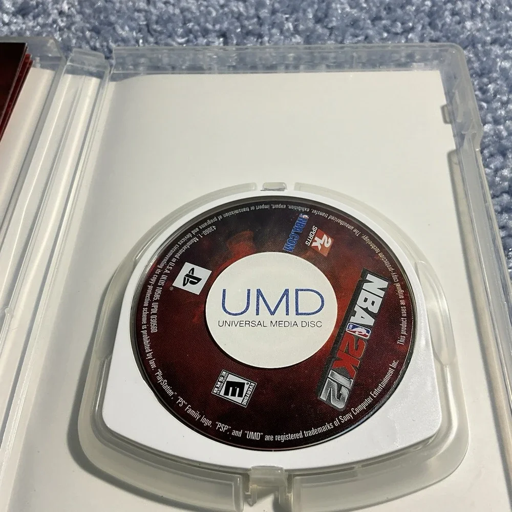 NBA 2K12 (Sony PSP PlayStation game) Michael Jordan 2K Sports Complete PSP